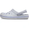 Crocband Lätta, slitstarka unisex-sandaler i grått