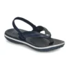 Crocband sandaler med hälrem ”Navy Black”