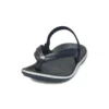 Crocband sandaler med hälrem ”Navy Black”