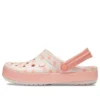 Crocband Seasonal Graphic Clogs ”Rosa Vit”