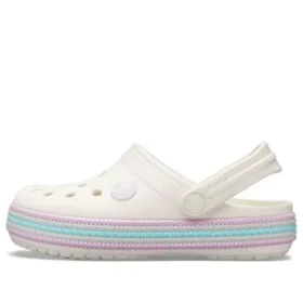 Crocband Sport Cord Clogs ”White”