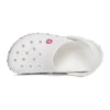 Crocband Stretch Necklace Clog ”White Multi”