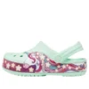Crocband Unicorn Clogs ”Green Red”