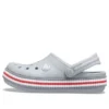 Crocband Varsity Clogs ”Grå Röd”