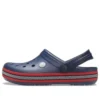 Crocband Zipper Band-Clogs ”Navy Red”