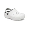 Crocs Classic Clog för barn, sportiga sandaler ”White Grey”