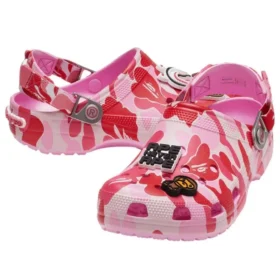 Crocs x A Bathing Ape Clog ”Carnation”