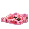 Crocs x A Bathing Ape Clog ”Carnation”