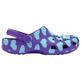 Crocs x Awake NY Classic Clogs ”Home Is Where The Heart Is – Purple”