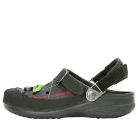 Crocs x Barbour Clog ”Olive Plaid”