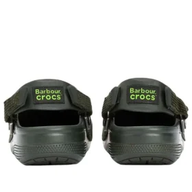 Crocs x Barbour Clog ”Olive Plaid”