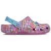 Crocs x Lisa Frank Classic Clogs ”Pink Blue”