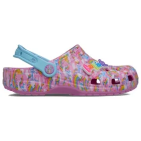 Crocs x Lisa Frank Classic Clogs ”Pink Blue”