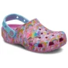 Crocs x Lisa Frank Classic Clogs ”Pink Blue”