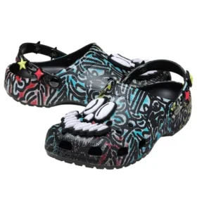 Crocs x Slawn Classic Clog ”Black Multicolor”