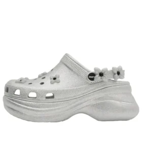 Crocs x SMFK Bae Clog ”Silver Glitter”