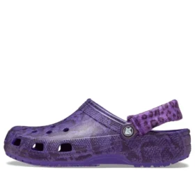Crocs x Stray Rats Classic Clog ”Ultraviolet Snakeskin”
