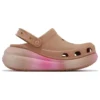 Crush Color Dip Clogs ”Tan Pink”