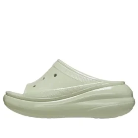 Crush High Shine Slides ”Light Green”
