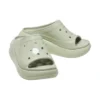 Crush High Shine Slides ”Light Green”