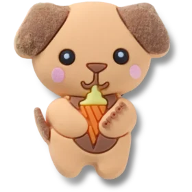 Cutie Ice Cream Puppy Jibbitz™-berlocker