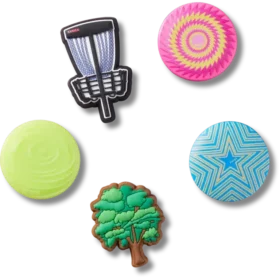 Disc Golf 5-pack Jibbitz™-berlocker
