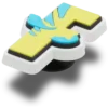 Disney-figurer, bokstaven F – Jibbitz™-berlocker Disney-figurer, bokstaven F – Jibbitz™-berlocker