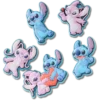 Disney Stitch & Angel 5-pack Jibbitz-skoberlocker Disney Stitch & Angel 5-pack Jibbitz-skoberlocker