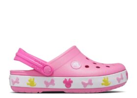 Disney x Crocs Classic Clog Kids ”Fun Lab Mickey Lights – Pink Lemonade”