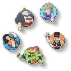 Dragon Ball Z 5-pack med 2 Jibbitz-berlocker