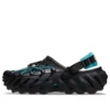 Echo Reflective Laces Clog ”Black Teal”