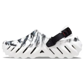 Echo Tiger Clog ”White Black”
