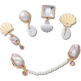 Elevated Pearl 5-pack Jibbitz™-berlocker