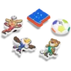 Fifa World Cup 26 – 5-pack Jibbitz-berlocker Fifa World Cup 26 – 5-pack Jibbitz-berlocker