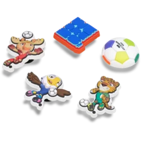Fifa World Cup 26 – 5-pack Jibbitz-berlocker