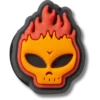 Flaming Skull Jibbitz™-berlocker