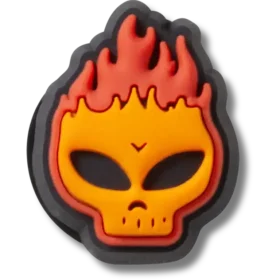 Flaming Skull Jibbitz™-berlocker