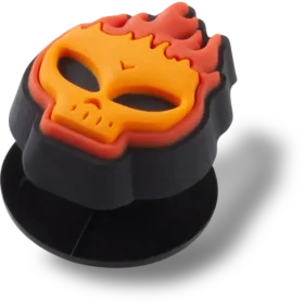 Flaming Skull Jibbitz™-berlocker