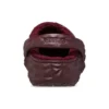 Fodrade geometriska Clogs ”Dark Cherry”