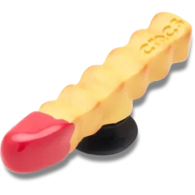French Fry Dipped in Ketchup Jibbitz™-berlocker