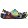 Färgglada Crocs Beach Unisex flerfärgade svarta Sandaler