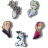 Frozen 5-pack Jibbitz™-berlocker