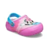 Fun Lab Disney Minnie Lined Clogs ”Pink Blue”