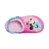 Fun Lab Disney Minnie Lined Clogs ”Pink Blue”