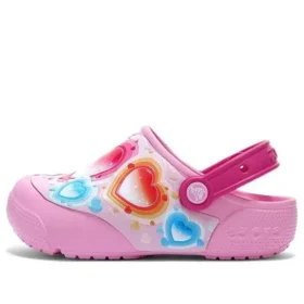 Fun Lab Heart Lights Clogs ”Pink Blue”