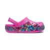 Fun Lab Multi Butterfly Band Light Clogs ”Pink Blue”