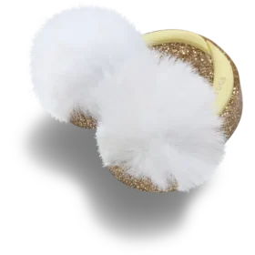 Fuzzy Earmuffs Jibbitz™-berlocker