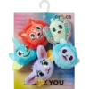 Fuzzy Fantasy Animals 5-pack Jibbitz-berlocker