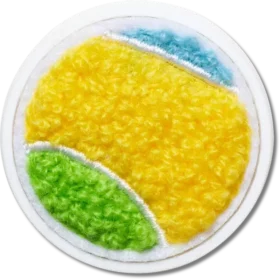 Fuzzy Tennis Ball Jibbitz™-berlocker