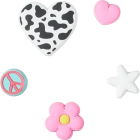 Girly Icon 5-pack Jibbitz-berlocker